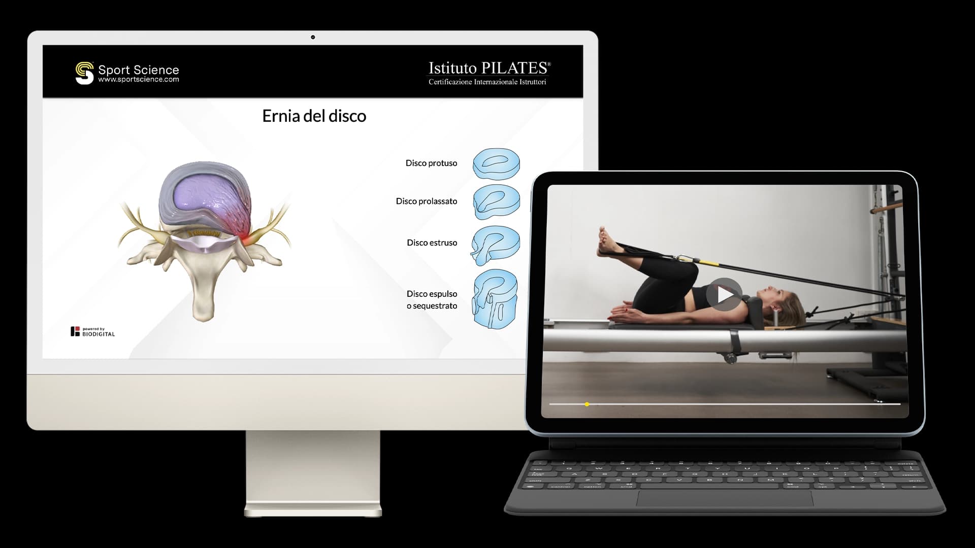 Formazione LIVE e Video Istituto Pilates